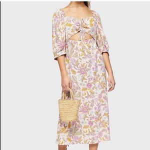 MIDI floral dress!